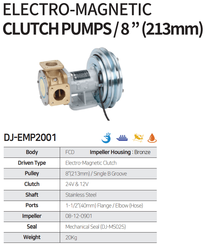 Elektromagnetiske koblingspumper